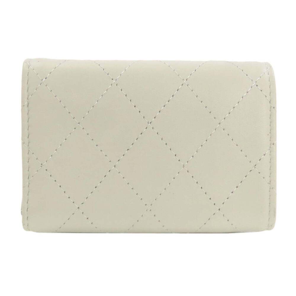CHANEL Gray Logo Wallet - Picture 2 of 16